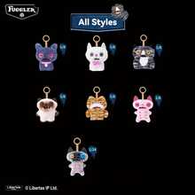 Móc khóa thú nhồi bông Fuggler Care Bears Series 4.5 inch hình quái vật xấu xí ngộ nghĩnh, đồ trang trí túi xách hình nhân vật hoạt hình, phụ kiện cặp sách học sinh, kiểu dáng ngẫu nhiên. - Nhiều màu - Xem 5