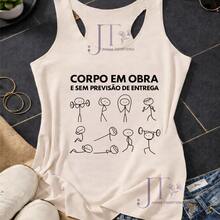 Tank Top For Bodybuilding, Gym, Fitness Fashion, Muscular Woman, Plus Size Fashion - Off - View 1