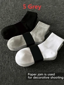1/5/10/15/20 pares de calcetines de tobillo versátiles y ligeros para hombres, calcetines altos para mujeres y medias, calcetines de tripulación para hombres, calcetines de marinero para mujeres - Multicolor - Ver 15
