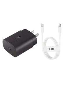 شاحن حائطي ثنائي المنفذ فائق السرعة (110-127 فولت) - منفذ USB-A واحد + منفذ USB-C واحد ، متوافق مع iPhone 17/16/15/14/13/12/11 ، متوافق مع سلسلة Galaxy S26/S25/S24/S23 ، هدية عيد الفصح المثالية للاستخدام المنزلي والمكتبي والسفر - مشاهدة 7