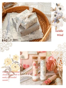 30pcs Scrapbooking Paper, Handmade Diary DIY Decoration Collage Material - MultiWarna - View 1