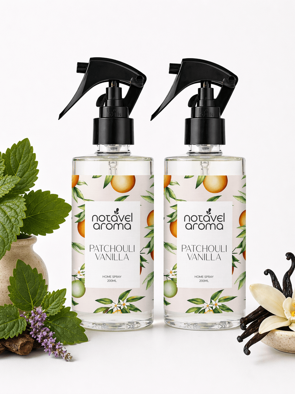 Kit Of 2 Home Sprays, 200 Ml Each, For Room Scent, Suitable For Curtains And Sheets. - Hoắc hương vani - Xem 1