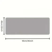 Custom Mouse Pad Desk Computer Pad 2D FlatGaming Mouse Pad, Desktop Decor Desk Pad, Cute Men Women Office Supplies And Additions, Mouse Laptop & Keyboard, A Gaming Enthusiasts Product Size 16 * 36 Inches (40 * 90 Centimeters) Product Size 16 * 36 Inches (40 * 90 Centimeters) - Multicolor - View 2