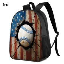 3pcs/Set Student Backpack, Messenger Bag, Pencil Case, Boys' Large Capacity Compartment Backpack, Back To School Supplies Storage, Travel Storage Bag, Suitable For School, Class, Outdoor Sports - A - View 12