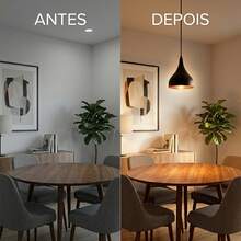 ILUMANIA Pendant Lights - Blanco y Negro - Ver 4