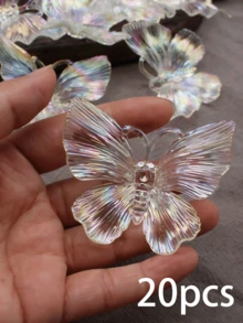 Bộ 30 món trang trí bướm pha lê, tượng bướm và động vật pha lê trang trí nhà cửa, thích hợp làm quà tặng tiệc tùng, trang trí bàn làm việc, trang trí ngày lễ, trang trí đám cưới và trang trí phòng khách. Tuyệt vời cho các bữa tiệc sinh nhật và là món quà lý tưởng cho ngày Valentine. - Nhiều màu - Xem 14