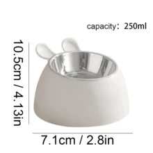 Customizable New Popular Pet Bowl, Dog & Cat 2-In-1 Feeding Dish, Pet Feeding Supplies - Multicolor - View 4