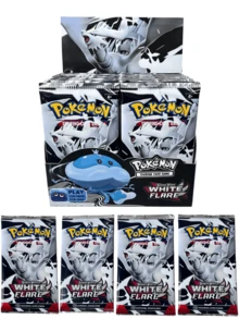 pokemon Vit drake Pokémon 360/100/20/10 st Vmax GX Vstar-kort, kreativa roliga kort, anime-spelkort - Multifärgad - Visa 1