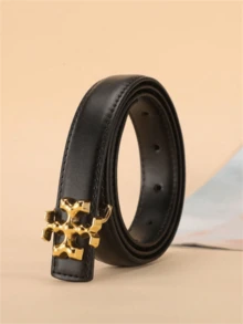 Fashion Metal Buckle Women Belt, Versatile For Jeans Dresses Suits, Daily Party Holiday Gift - Multicolor - View 2