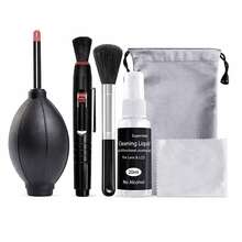 Bộ dụng cụ vệ sinh máy ảnh chuyên nghiệp, bao gồm máy thổi khí, bút vệ sinh, khăn lau, phù hợp với hầu hết các loại máy ảnh, điện thoại, máy tính, có thể vệ sinh ống kính máy ảnh/quang học và máy ảnh DSLR. - Xem 1