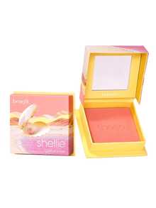 Benefit Shellie Warm Seashell-Pink Blush Medium Pink Makeup 0.21oz/6g 0.08oz/2.5g Blendable & Buildable, For All Skin Tones Girlfriend Wife Mother Friend Birthday Graduation Party Travel Camping Outdoors School Campus Trip Festivals Anniversary Office Winter Christmas Special Occasions, Party - Medium Pink - View 7
