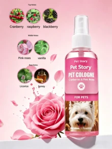 1.7 Oz Pet Perfume - Romantic Rose Scent, Long-Lasting Fragrance For Dogs & Cats, Gentle Formula Suitable For All Breeds, Keeps Your Pets Fresh And Clean - Multi-fragrance - View 2