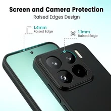 Ốp điện thoại màu đen có chức năng bảo vệ ống kính, chống trầy xước và chống rơi vỡ. Chất liệu TPU mềm mại giúp tránh va đập hàng ngày và bảo vệ mặt sau cũng như các cạnh của điện thoại. - màu đen - Xem 2