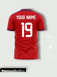 Custom Spain Special Edition Soccer Jersey Shirt, 2026 Soccer Sports Red Summer - Red - View 3