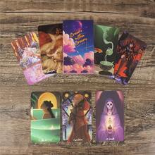 Dream Within Dream Tarot Deck, Pink Cloudy Sky Pattern Cover, Coated Paper Divination Fortune Telling Tabletop Games For Spiritual Guidance, Family Party & Divination Beginners - Multicolor - View 5