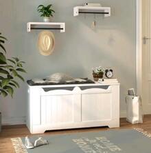 Panche contenitore - Bianco marrone - Visualizzare 4
