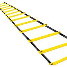 Set de conos y escalera de agilidad multifuncional, entrenamiento de agilidad y coordinación, equipo de obstáculos para marcar campos deportivos - Multicolor - Ver 3