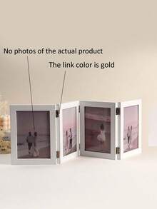 2/3/4-Fold Collapsible Photo Frame, Displays 4x6" And 5x7" Photos, Versatile Gift For Mother's Day, Weddings, Family Memories - Space-Saving Home Decor, Pet Photo Display, Office Desk Organizer, Photo Wall Starter Kit, Anniversary Keepsake - Multicolor - View 20