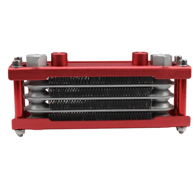 PowerMotor Motorcycle Oil Cooler Engine Oil Radiator Universel For Monkey 125 50cc 70cc 90cc 110cc 125cc 140cc 160cc Dirt Bike ATV Accessories
