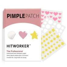 Colloidal Acne Patch 112 Tablets/Box Acne Patch, Non-Alcoholic, Odorless, Mild And Non Irritating Acne And Blemishes Coverage Sticker, High-Quality Salicylic Acid And Tea Tree Oil Acne Patch, No Residue, 24-Hour Care - Multicolor - View 1