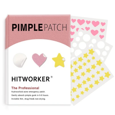 Colloidal Acne Patch 112 Tablets/Box Acne Patch, Non-Alcoholic, Odorless, Mild And Non Irritating Acne And Blemishes Coverage Sticker, High-Quality Salicylic Acid And Tea Tree Oil Acne Patch, No Residue, 24-Hour Care