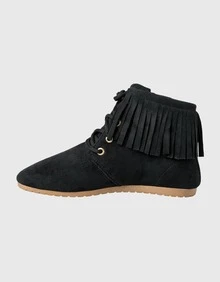 Women Mid-Calf Boots - Negro - Ver 4