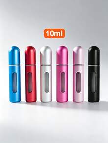 1pc 10ml Refillable Mini Portable Perfume Spray Bottle With Travel Size Perfume Pump Case - Multicolor 2 - View 9