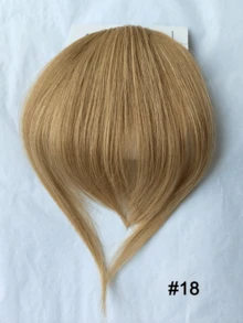 Clip In Bangs Real Human Hair Bangs Hair Clip Fringe With Temples Hairpieces Invisible Clip-In Bangs Soft French Air Bangs Forehead Bangs For Women Natural Looking Fake Bangs For Daily Wear Wispy Bangs Wig Dark Brown Multicolor - Multicolor - View 5