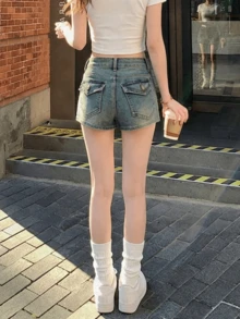 中等水洗藍