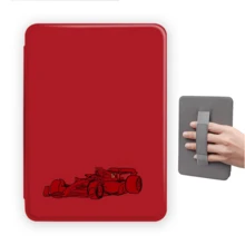 红色赛车图案保护套，适用于 7/6.8/6 英寸 Kindle Paperwhite（第 12/11/10/7/6/5 代 - 2024 年款），Kindle 电子阅读器 Colorsoft Signature Edition 配件，可爱简约的保护套，轻薄便携，适合作为礼物送给同事和朋友。 - 彩色 - 查看 16