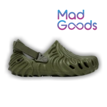 Crocs Salehe Bembury X Pollex Clog 'Cucumber' (Unisex) Army Green 207393-309 Winter New - 綠色 - 查看 1