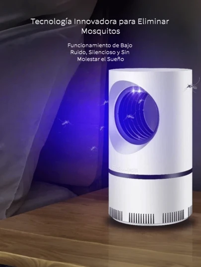 Rebajas Mitad de Año, Lámpara Antimosquitos UV USB Recargable, Trampa Eléctrica Silenciosa para Mosquitos, Repelente de mosquitos eléctrico Ideal para Hogar, Cocina, Recámara, Jardín, Protección Contra Picaduras De Mosquitos y Zancudos, Modelo Moderno Recargable y Portátil,  Regalo del Día de la Madre