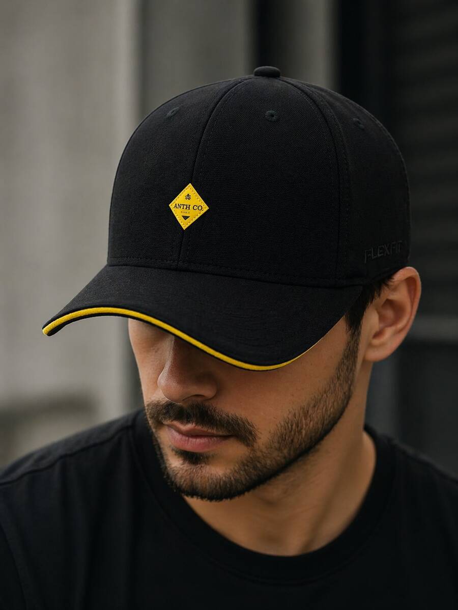 Anth Co Cap Curved Brim Original Closed Back Must - Black - View 1