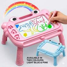 Magnetic Drawing Board For With Stand, Educational  Writing Board - Pink and blue - View 10