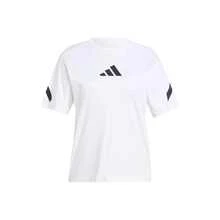 Adidas True Healing 系列運動服飾 Black Label 制服純棉運動休閒落肩短袖女款T恤 - 白色 - 查看 13