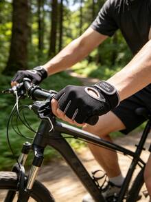 1 paire de gants de fitness mi-doigts personnalisés unisexes, gants de cyclisme antidérapants et respirants, gants de levage ultra-légers, gants de sport avec protection antichoc de la paume, gants d'entraînement avec protection intégrale de la paume, convient pour l'entraînement, les sports, la salle de gym, le cyclisme et autres occasions, accessoires de fitness, sports, salle de gym, entraînement à domicile, accessoires de sport, accessoires de fitness - Multicolore - Voir 5