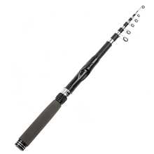 SEACHASER Cần câu cá dạng ống lồng, độ cứng M, dài 6.07FT/6.99FT, thích hợp câu cá lóc, cá vược, v.v., dùng được cả ở nước ngọt và nước mặn. - màu đen - Xem 12