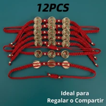 12 Pulseras Virgen Guadalupe - Lindas Y Prácticas - Multicolor - Ver 10