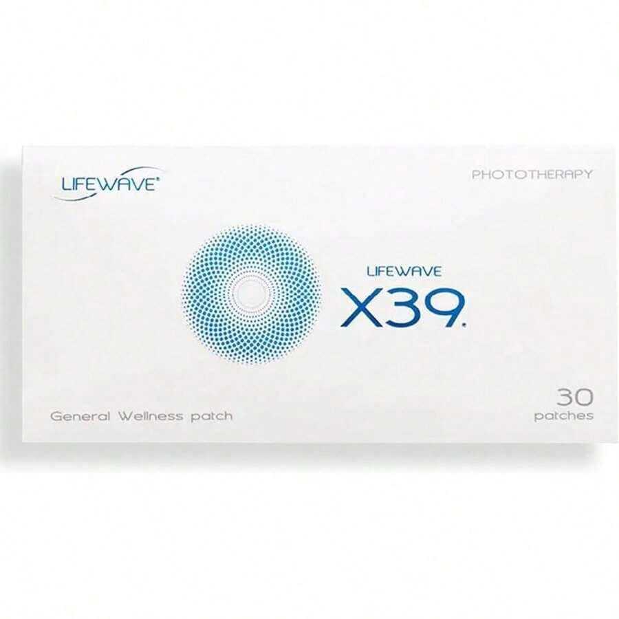 LifeWave X39 Patches - Supports Improvements Of Strength And Stamina,Body Care - Supports Improved Exercise Performance - No Or Stimulants - Innovative Patch Technology For Enhanced Wellness -30 Pieces Per Piece ,Keep Your Body Healthy And Rejuvenate You,Can Be Used Both Morning And Evening,Halloween Gift. - 1pcs - 查看 1
