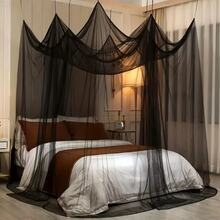 Mosquito Net, Outdoor Garden Mosquito Net, Yard Tent, Four-Door Mosquito Net, Palace Style Princess Mosquito Net, Bed Cover, Four-Door Suitable For 1.8m Bed, Suitable For Room Decoration, Suitable For Large Bed, Double Bed - Square Mosquito Net - View 2