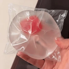 Super Doux Jouet Squishy Mochi Fraise, Jouet Anti-Stress à Rebond Lent, Jouet Kawaii en Silicone à Presser, Jouet Sensoriel Anti-Anxiété pour Enfants et Adultes, Jouet de Bureau, Faveur de Fête et Cadeau - Multicolore - Voir 7