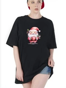 Women T-Shirts - Black - View 1
