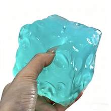 1 món đồ chơi bóp hình pho mát mật ong trong suốt cỡ lớn 10cm x 10cm, đồ chơi giảm căng thẳng, mềm mại và đàn hồi chậm, cảm giác bóp thoải mái, bóng bóp giảm stress, hiệu quả trong việc giảm căng thẳng và lo âu, đồ chơi bóp cầm tay, vật dụng thiết yếu hàng ngày, quà tặng ngày lễ (Màu ngẫu nhiên) - Nhiều màu - Xem 11