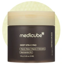 Medicube Deep Vita C Facial Pads, Vitamin C Toner Pads For Uneven Skin Tone, 500,000PPM Of Vitamin Water & 3 Types Of Vitamin, Hydrating & Resurfacing  - 70 Pads - 深層維他命C棉片 - 70片裝(1盒) - 查看 1