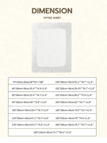 1件装纯色浅灰色床笠，床垫保护套，柔软透气，适用于多种床型——单人床、双人床、大号双人床、特大号双人床，深口袋设计，最大厚度可达11.8英寸，家用纺织品 - 淺灰色 - 查看 3