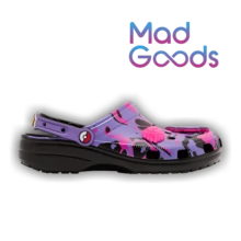 Crocs  X Classic Clog '' (Unisex) Purple/Black 210244-001 Winter New - Purple - View 1