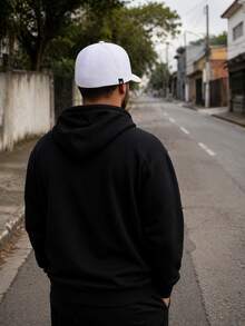 Anth Co Cap Curved Brim Original Closed Back Must - White - View 4