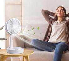 STARLEY - Mini Portable USB Air Conditioner - Air Conditioning Fan And Humidifier 3 Speeds, Cool Air For Home, Office And Desk, Quiet And Easy To Use - BLANCO - Xem 1