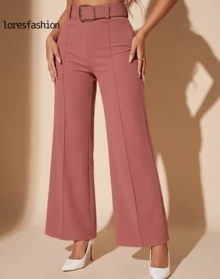 Women Pants - Baby Pink - View 3