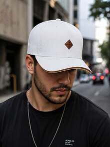 Anth Co Cap Curved Brim Original Closed Back Must - White - View 1